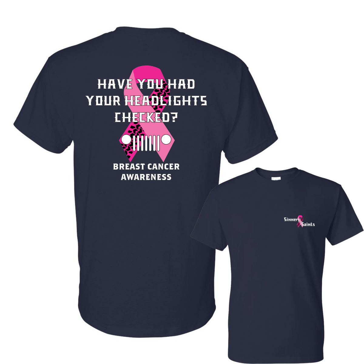 Breast Cancer Awareness Sinners & Saints Classic Tee