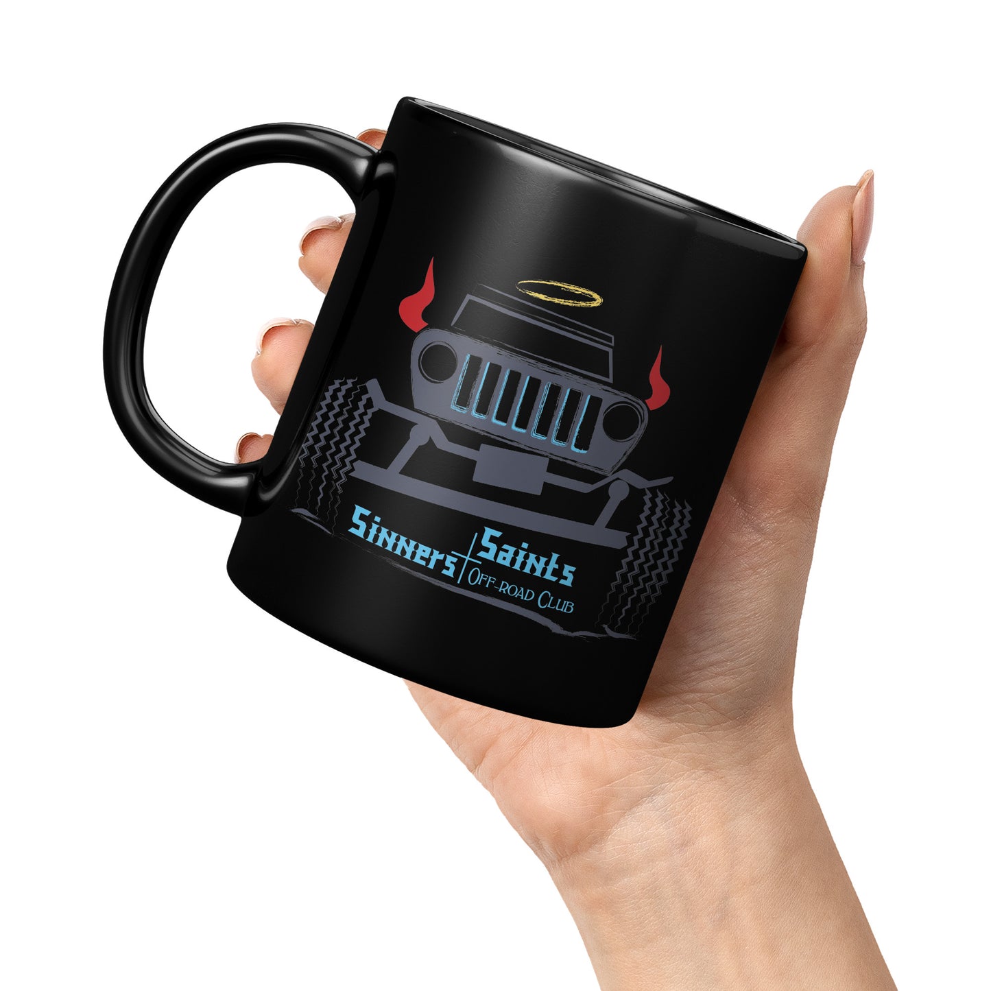 Sinners & Saints 11oz Black Mug