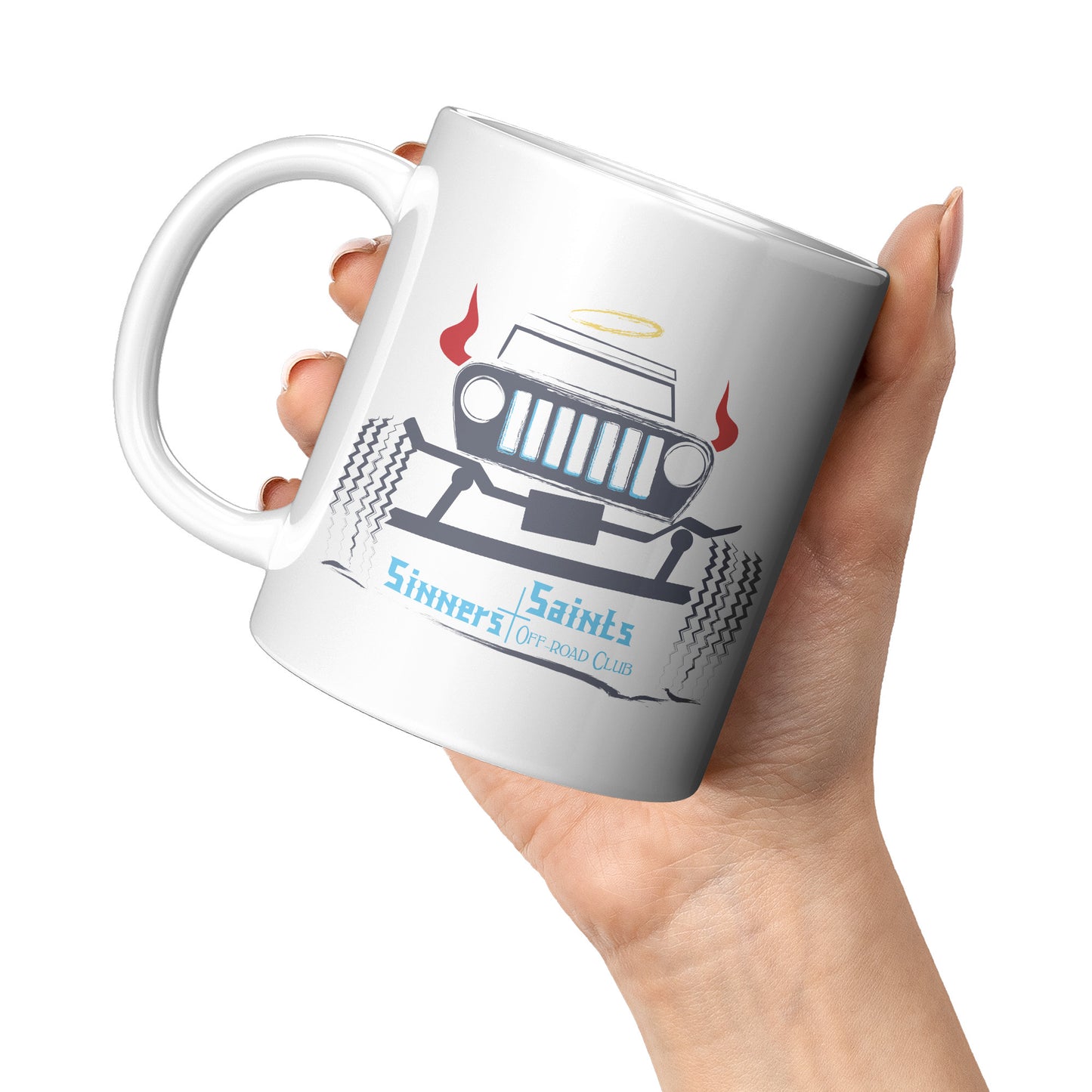 Sinners & Saints 11oz White Mug