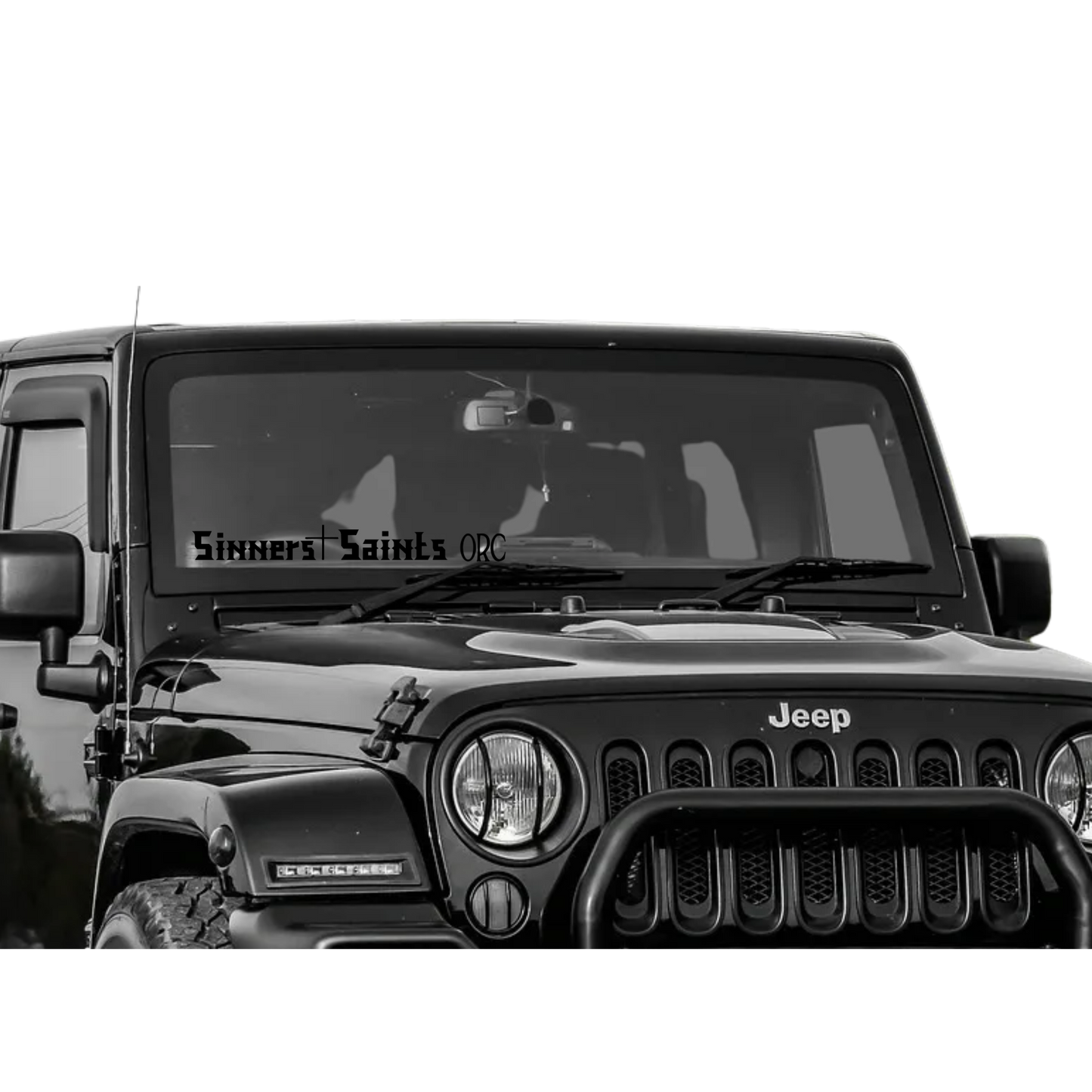 Sinners & Saints Windshield Banner