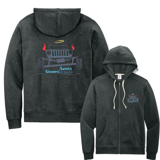 Sinners and Saints District Re-Fleece Full-Zip Hoodie