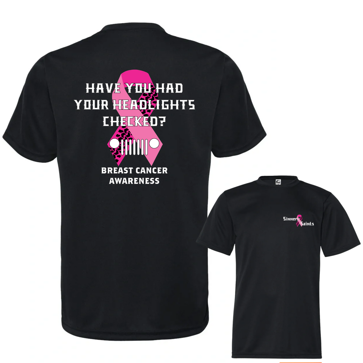 Breast Cancer Awareness Sinners & Saints Classic Tee