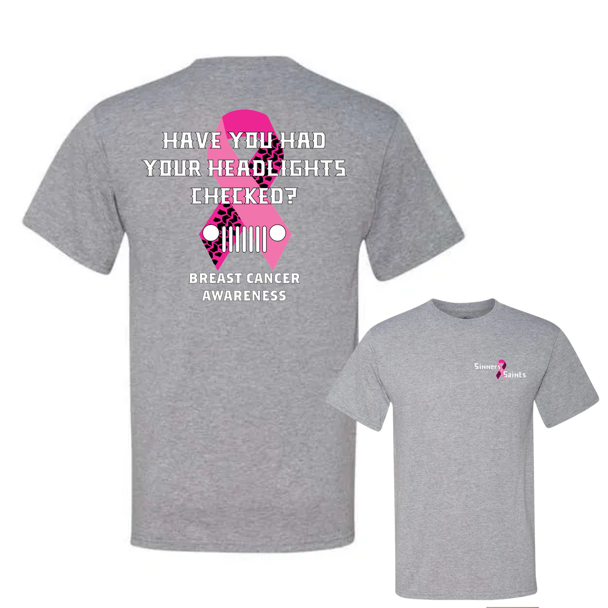 Breast Cancer Awareness Sinners & Saints Classic Tee