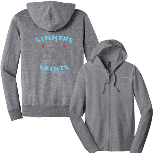 Sinners and Saints District Jersey Full-Zip Hoodie