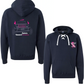 Breast Cancer Awareness Laced Up Hoodie