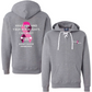 Breast Cancer Awareness Laced Up Hoodie