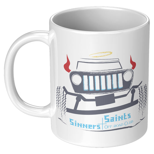 Sinners & Saints 11oz White Mug