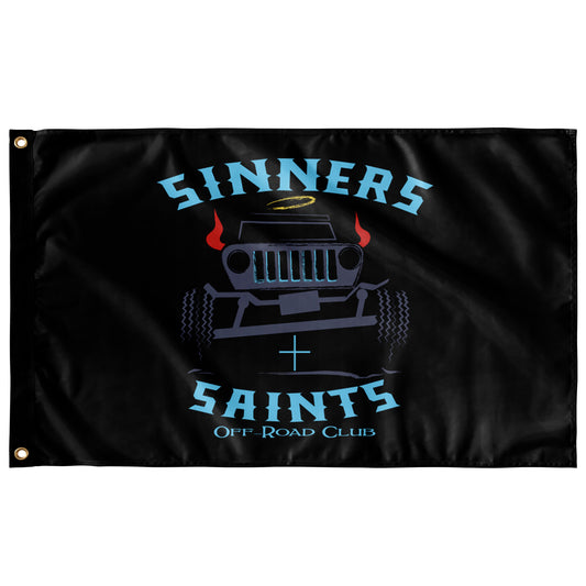 Sinners & Saints Black Flag