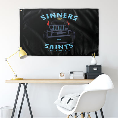 Sinners & Saints Black Flag