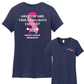 Sinners and Saints Breast Cancer Awareness District® Women’s Perfect Weight® Tee